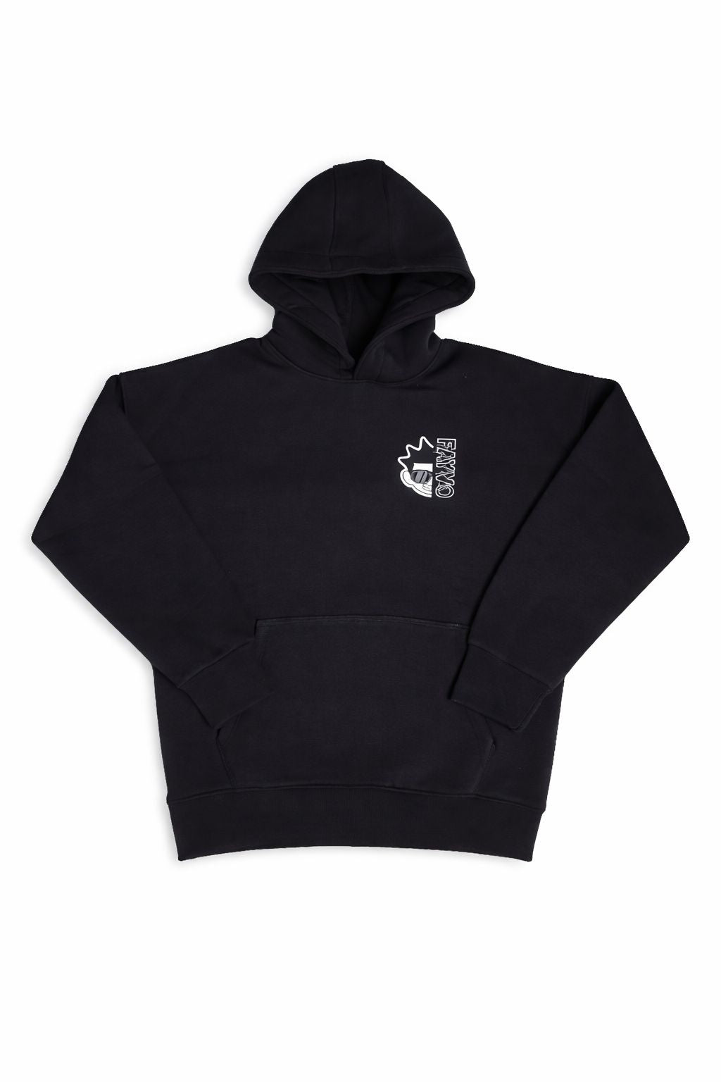 FAYVO Black Hoodie – Signature Edition