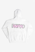 FAYVO White Hoodie – Signature Edition