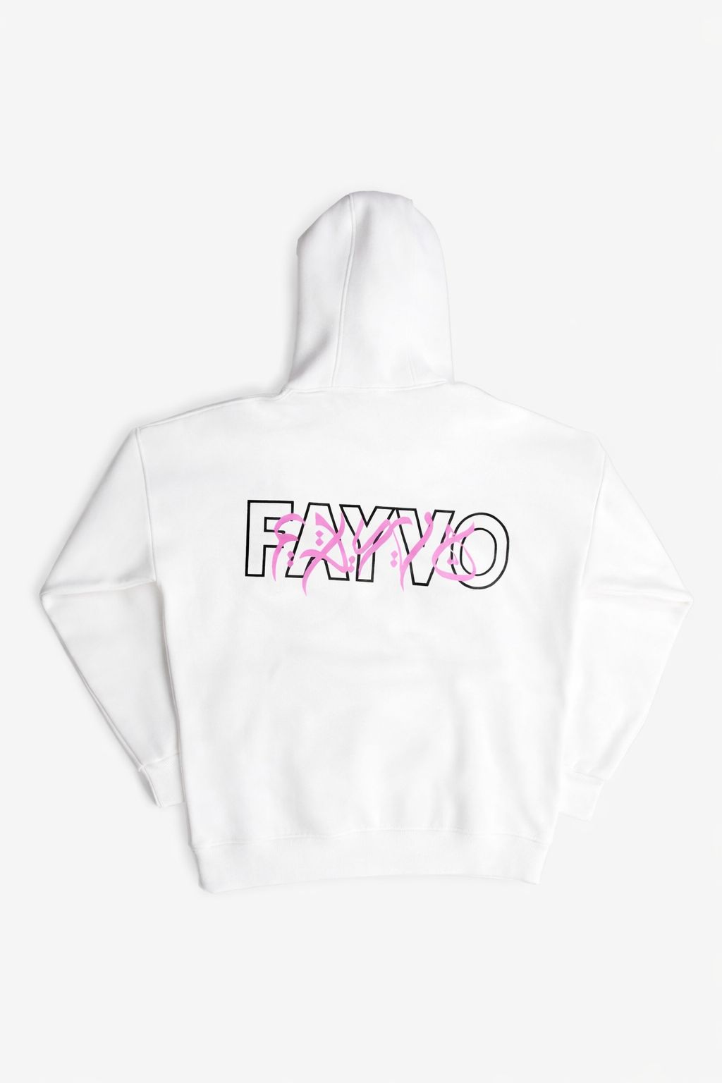 FAYVO White Hoodie – Signature Edition
