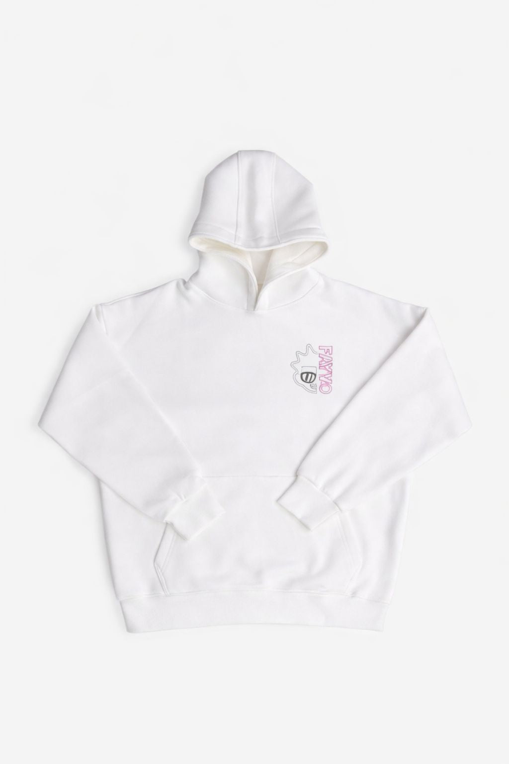 FAYVO White Hoodie – Signature Edition